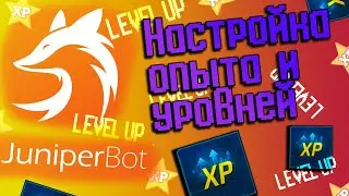 🔩 Настройка получения опыта и уровней в JuniperBot 🔩