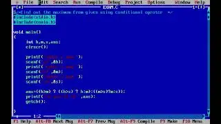 FIND OUT THE MAXIMUM USING [[ NESTED IF ]]