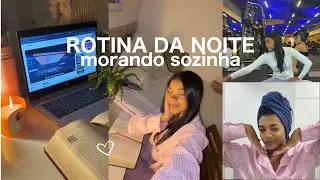 Nighttime routine living alone 🎀✨