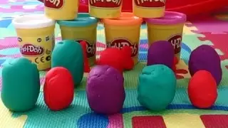 Lot of PlayDoh Surprise Eggs toy unboxing Überraschung sorpresa
