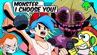 Friday Night Funkin HILARIOUS ANIME MOD... FNF Mods #2