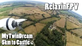 🛫 MTD FPV - 5km flight to castle - Pitlab + Dragon link