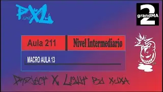 Aula 211 MACRO AULA 13 (startup)Curso de GrandMa 2 |ProjectXLight