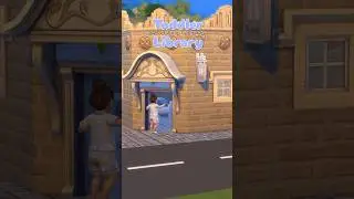 Toddler Library | Tiny Toddler Town | Sims 4 | No CC | Build Tip 