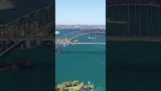 Sydney Harbor, the Opera House and Harbor Bridge