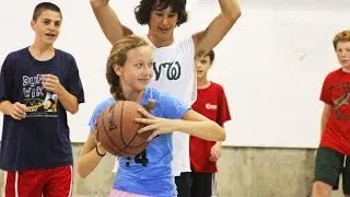 Basketball at Kingsley Pines Camp