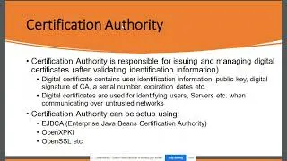 How to setup Certification Authority (Part # 1)