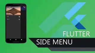 Sliding side menu - Flutter
