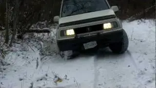 Sunrunner in the snow