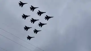 Воздушная часть парада 2021 состоялась.  (9 мая 2021 г.)