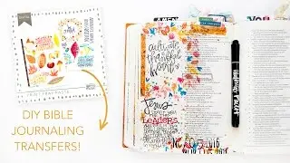 Print & Pray Trasnfer Technique