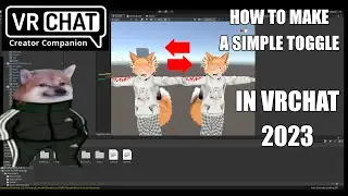 How to make a basic toggle - Beginner Unity VRChat 3.0 Avatars Tutorial