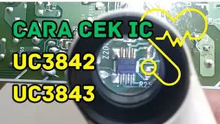 EASY‼️How to Check IC PWM UC3842 UC3843