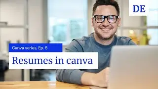 How to Make Profession Resumes in Canva (5th Tutorial)