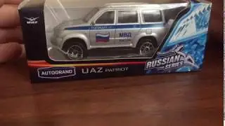 Полицейский УАЗ патриот