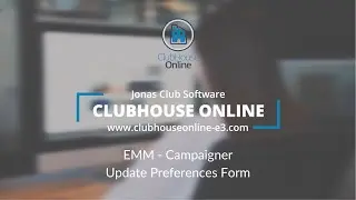 EMM - Campaigner - Update Preferences Form