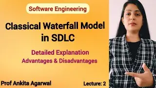 Classical Waterfall Model in Software Engineering | Traditional waterfall model | SDLC Models |