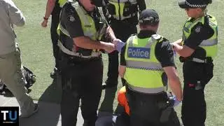 Friday Prayers in Melbourne - Victoria Police Detainment