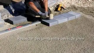 POSE DE PAVES
