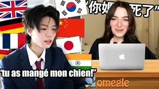 Asian Boy Shocks Strangers With 8 Languages On Omegle