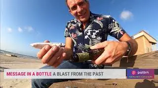 Messages in bottles keep washing up on this beach