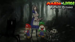 ♠️♦️Mario & Luigi : Madness Returns - battle theme♦️♠️ [Mario & Luigi + Alice madness Returns]