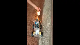 Build fire fighting robot🚒 using Arduino