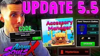 UPDATE 5.5 ANIME SOULS X CODES ROBLOX *MYSTERIOUS PASSIVE*