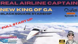 MSFS 2024 | OnAir Career Mode Ep. 21 | Blacksquare Starship