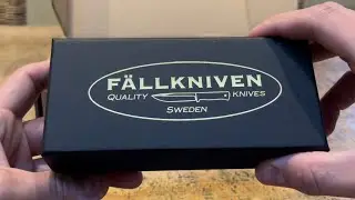 Unboxing the Fällkniven PXLey Elforyn Super Tusk, Elmax #Fällkniven