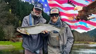 Aussies first Steelhead in the USA