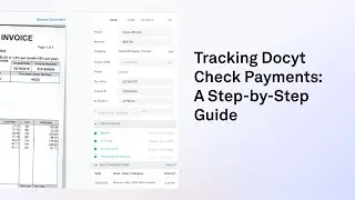 Tracking Docyt Check Payments A Step by Step Guide