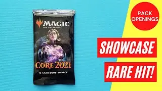 Showcase Rare - Core 2021 Booster Pack Opening 58 