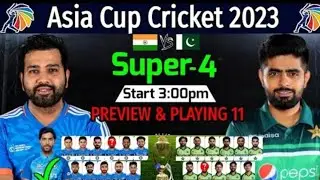 Asia Cup India Vs Pakistan Super4 Playing 11newscricket news