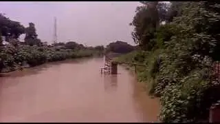 Shikohabad Railway Station ( near Canal ) - District Firozabad (UP) on Delhi - Kolkotta track