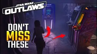 Star Wars Outlaws:  Playable Easter Eggs 