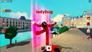 Nathalie As Ladybug In Miraculous RP: Ladybug And Cat Noir (Roblox)