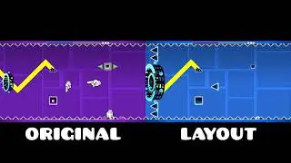 "The Creator" Original vs Layout | Geometry Dash Comparison