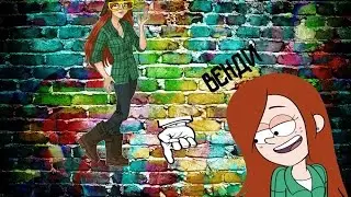 Как рисовать Венди из гравити фолз
