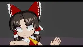 owie brain damage :c 【Touhou Blender animation】