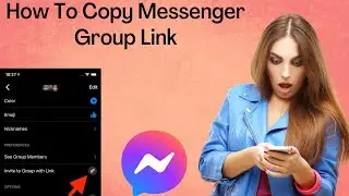 How To Copy Messenger Group Link | Muhammad Asif Khan 2.0