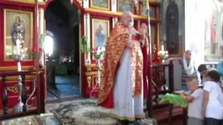 Проповедь отця Сергия в воскресенье в честь Вмч и целителя Пантелеимона Блж Нилолая  9 августа 2015г