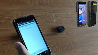 Data collection mobile computer with rfiD LF 134K reader