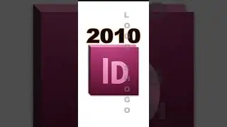 Adobe indesign logo Evolution 