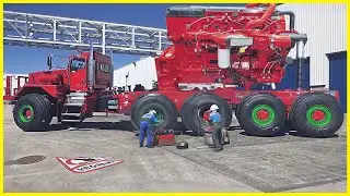 Watch the Unbelievable Transport Truck and Construction Vehicle