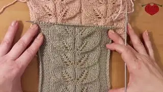 Узоры из листьев всегда в моде.