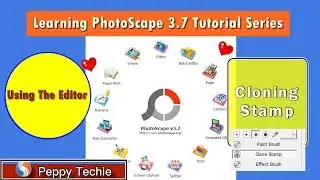 Photoscape Clone Tool -Remove items from photos!  Free Editing Software