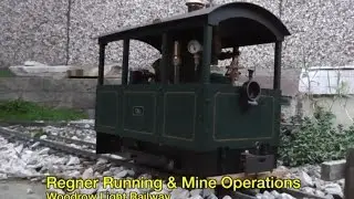 Ace Engineering Works - Woodrow Light Railway - Regner running & Mine operations
