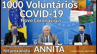 Convocação de 1000 Voluntários para Teste da Nitazoxanida no tratamento da COVID-19 Novo Coronavírus