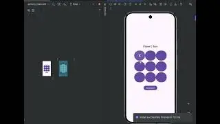 TIC TAC TOE GAME ON ANDROID STUDIO